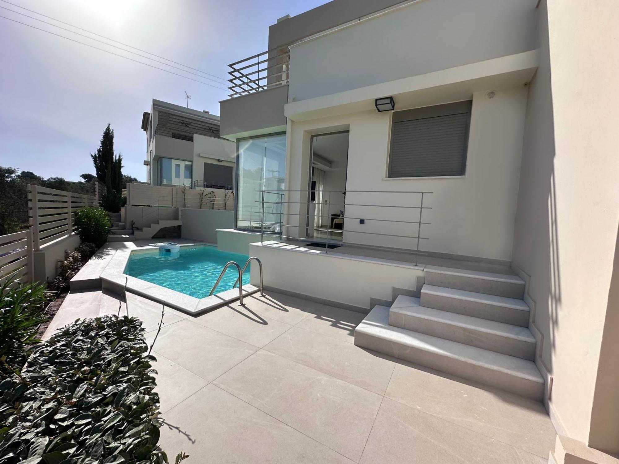 Ferienwohnung Rvg Rania House With Pool Porto Heli Exterior foto